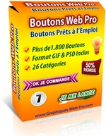 Boutons Web Pro